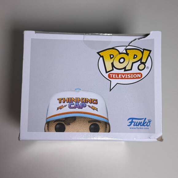 Funko Pop Stranger Things Dustin Thinking Cap Hellfire Club Figure - Picture 3 of 5